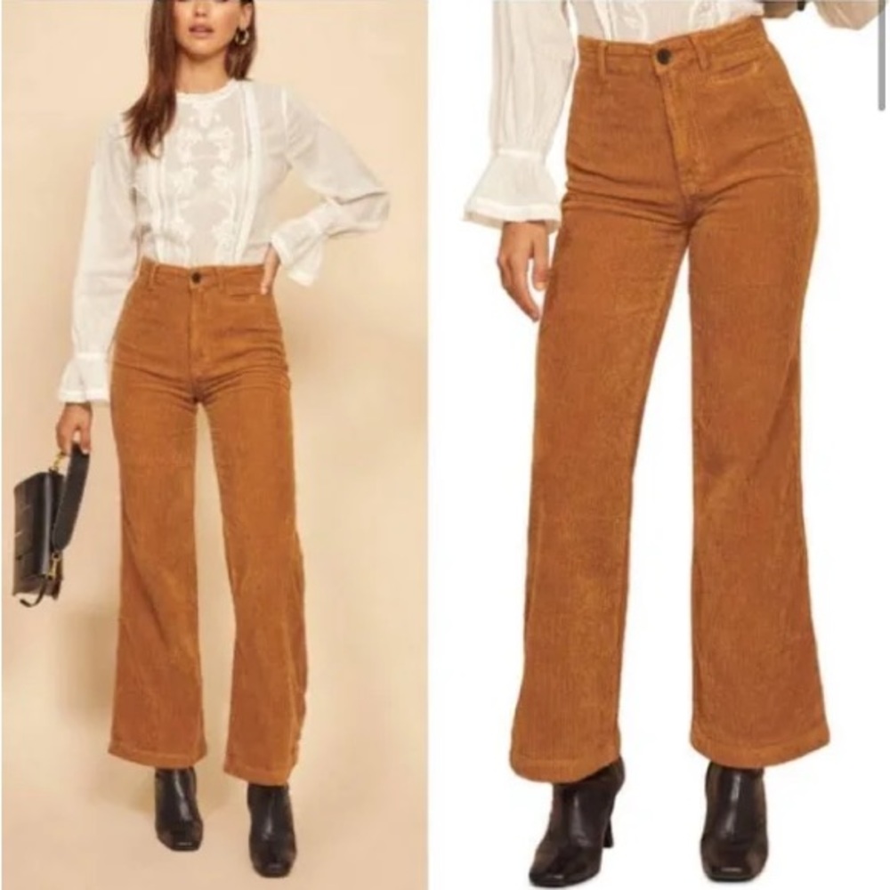 Reformation Mick Pant (Camel)